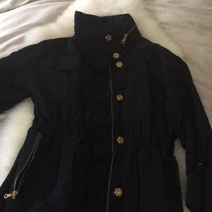 G.E.T. Jacket navy blue with gold hardware